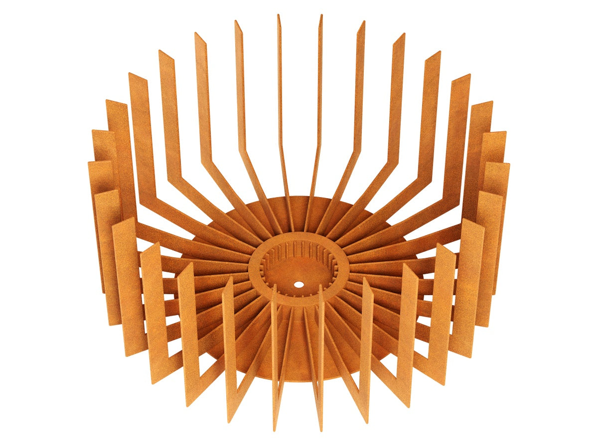 FUEGO ZM Gartenkamin – 47x47x23 cm