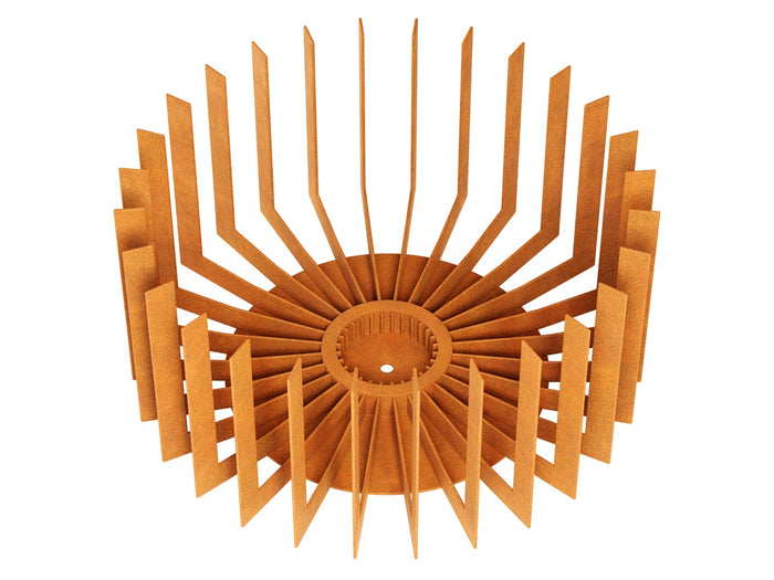 FUEGO ZM Gartenkamin – 47x47x23 cm
