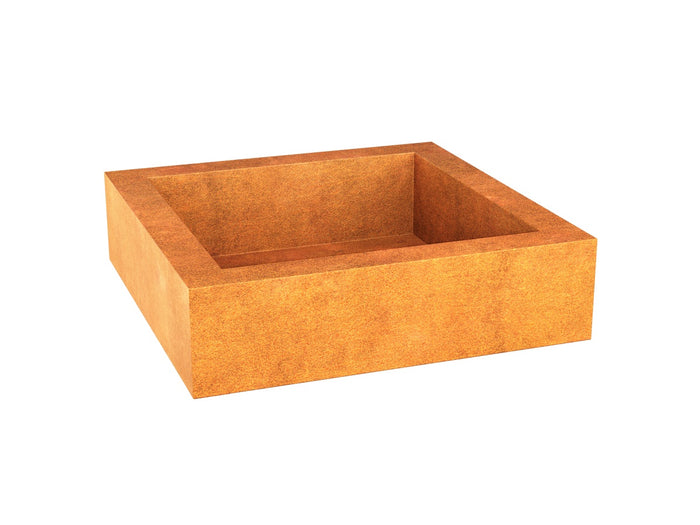 HOGAR 1 Corten Feuerstelle – 100x100x30 cm
