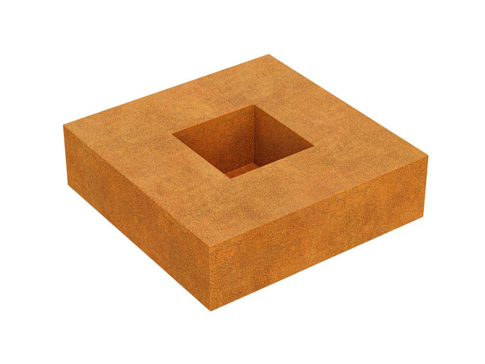 HOGAR 3 Corten Feuerstelle – 100x100x30 cm