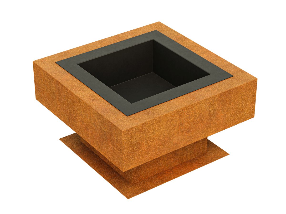 HOGAR 5 Corten Feuerstelle – 100x100x58 cm