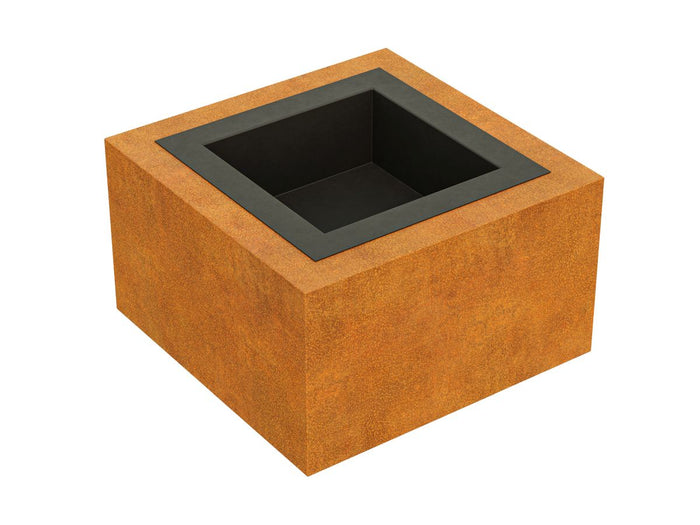 HOGAR 6 Corten Feuerstelle – 100x100x58 cm