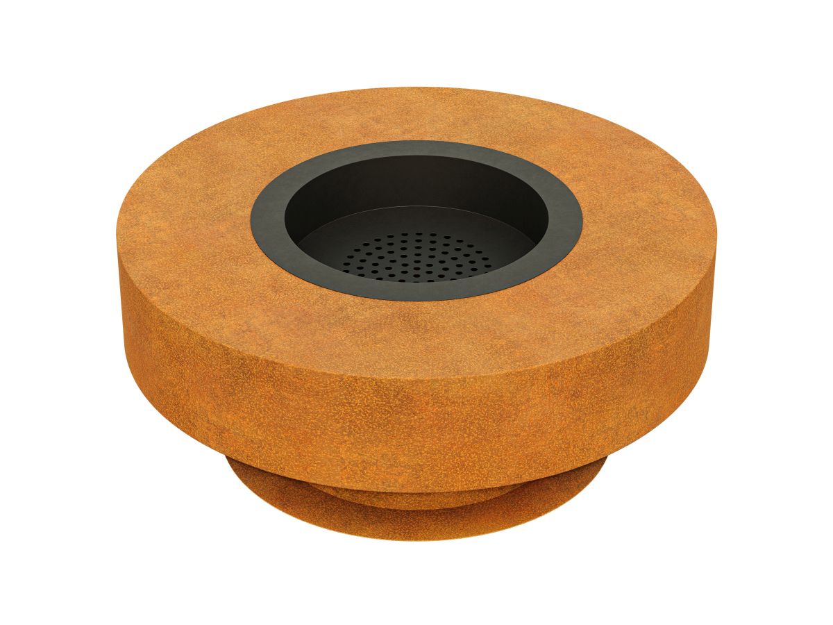 SOMBRERRO 5 Corten Gartenkamin – 145x60 cm