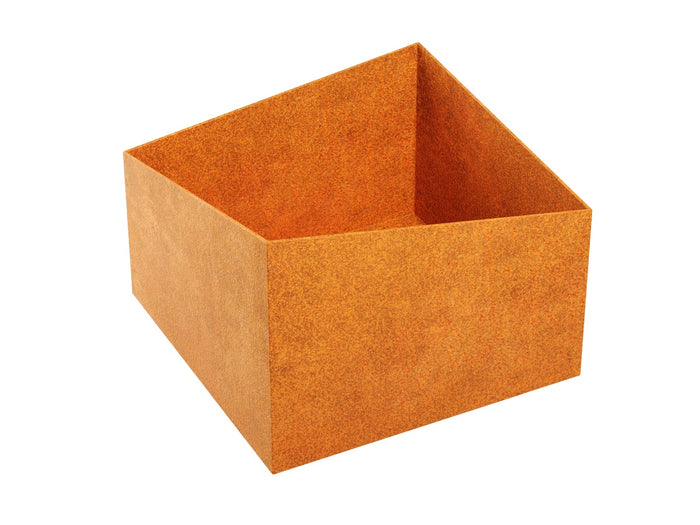 TRAPECIO Corten Gartenkamin – 40x40x30.5 cm