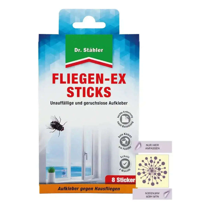 Dr. Stähler Fliegen-Ex Sticks 8 Sticker