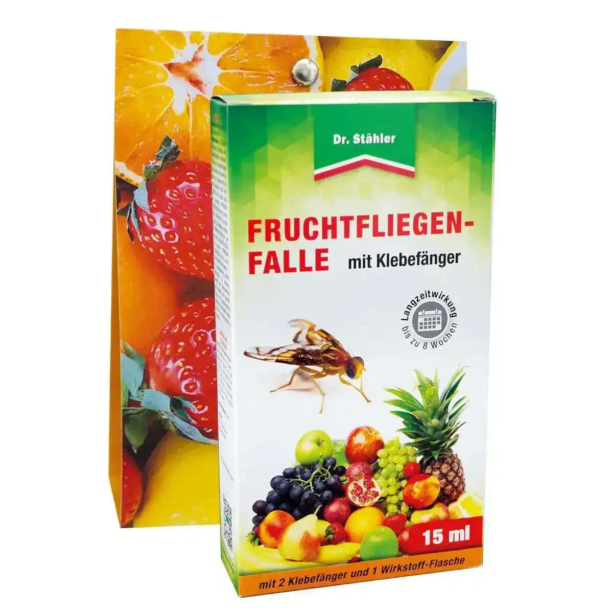 Dr. Stähler Fruchtfliegenfalle mit Klebefänger