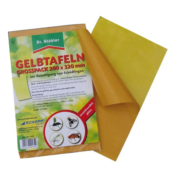 Dr. Stähler Gelbtafeln Groß 25 Stück 32 x 20 cm