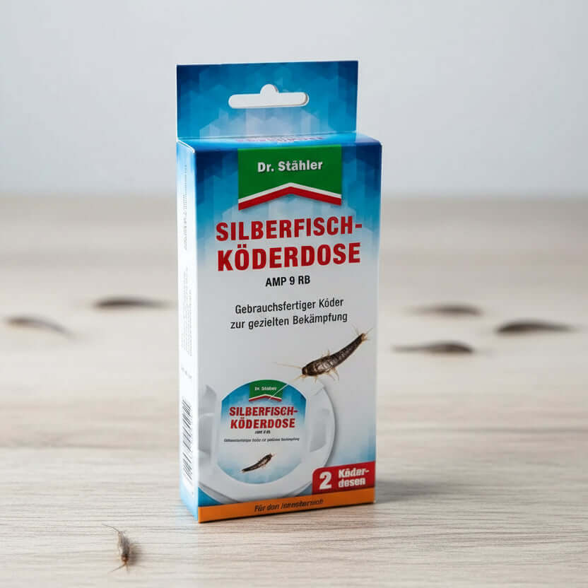 Dr. Stähler Silberfisch-Köderdose 2 Dosen