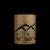 Feuertonne Berge