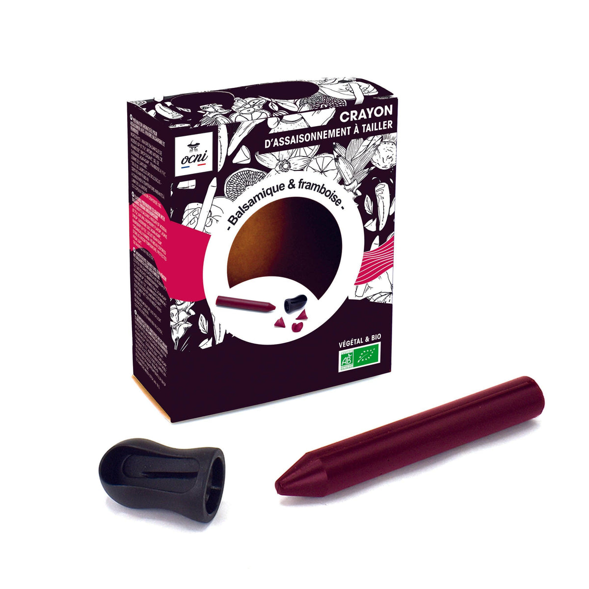 Gewürz Buntstift Balsamico & Himbeer mit Anspitzer
