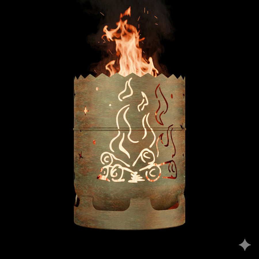 Feuertonne Lagerfeuer