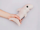 BABY SHARK Katzenspielzeug / interaktives Plüschtier / sanftes Rascheln