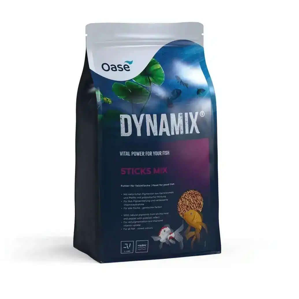 OASE Dynamix Sticks Mix 20 L Nährstoffe und Vitamine Für Gemischte Teichfische