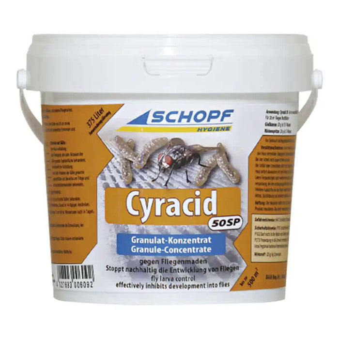 Schopf Cyracid® 50 SP  gegen Fliegenlarven 500 g