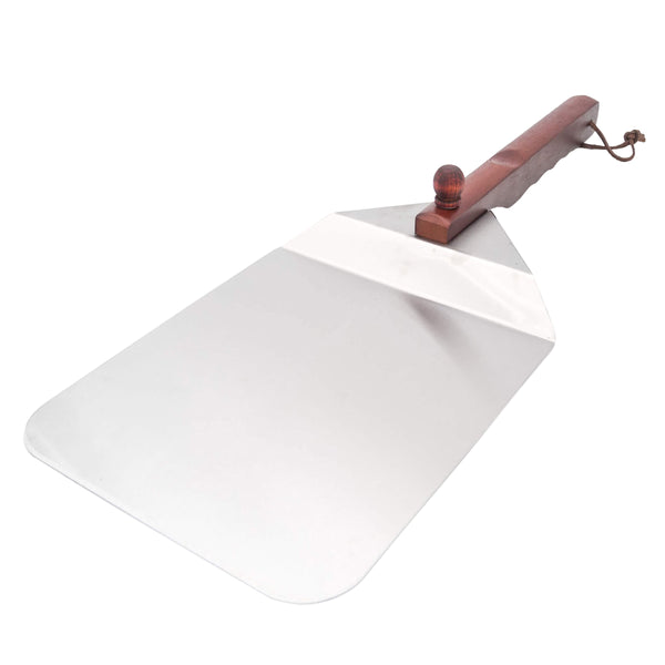 Edelstahl Pizzaschaufel 20x23 cm - Klappbarer Griff, abnehmbar