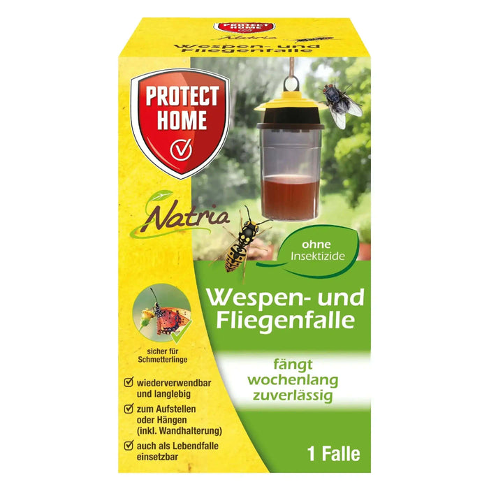 Protect Home Natria Wespen- und Fliegenfalle 1 Stück ohne Insektizide