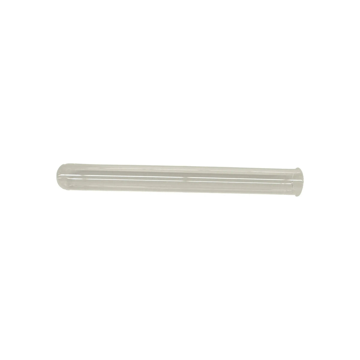 Quarzglas D44 x 398 mit Bördelrand