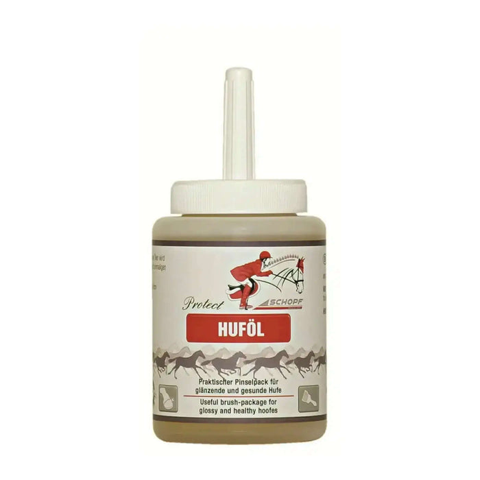 Schopf Riders Huföl - Praktischer Pinselpack - 450ml - Glänzende Hufe