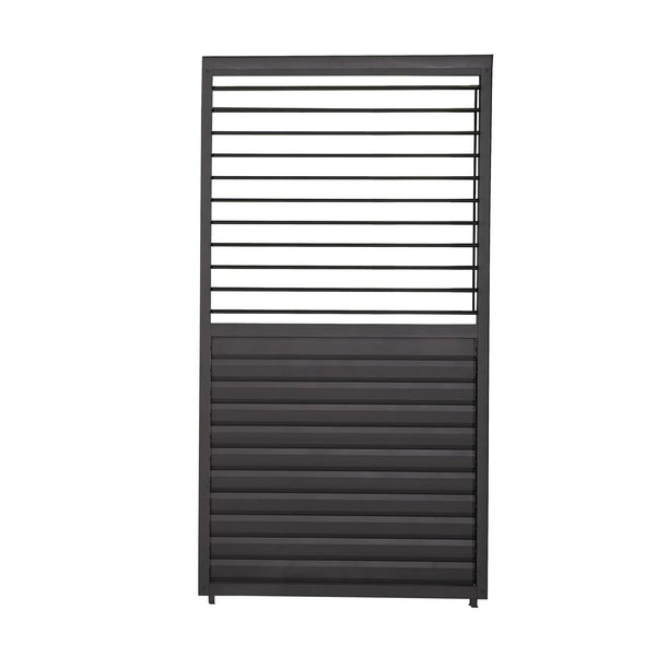 Seitenwand 113 cm - Aluminium Seitenwand für Carl Terrassenüberdachung 360 & 720 cm | Anthrazit