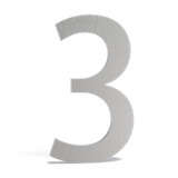 Rostfreier Stahl Zubehör Hausnummern (0-9)