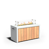 BRANN mit Holzdekoration