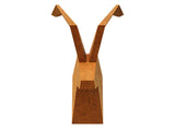Steinbockgeweih – Cortenstahl – 90x70x90 cm
