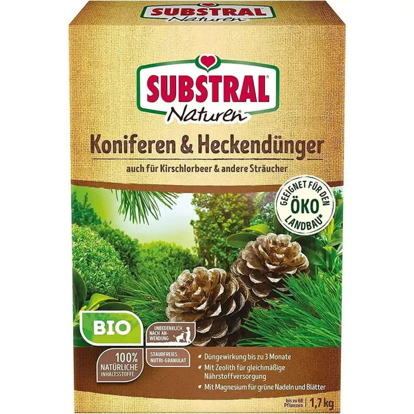 Substral Naturen Bio Koniferen- und Heckendünger 1,7 kg