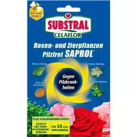 SUBSTRAL® Celaflor® Rosen- und Zierpflanzen Pilzfrei Saprol 2x4 ml