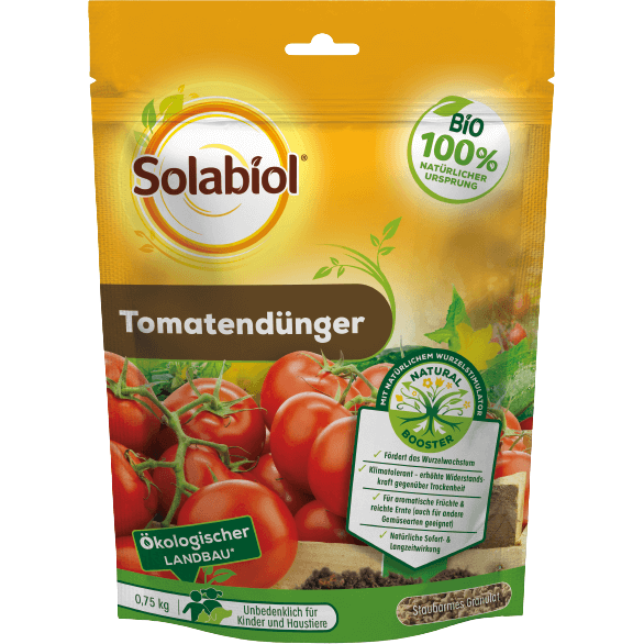 Solabiol  SolabiolTomatendünger gesunde kräftige Pflanzen