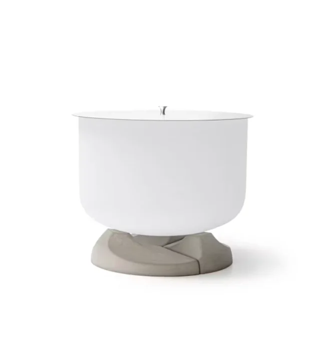 Glas Feuerschale Set Basket Concrete Glas Feuerschale Set Basket Concrete