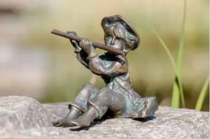 Bronzefigur Hans mini Bronzefigur Hans mini