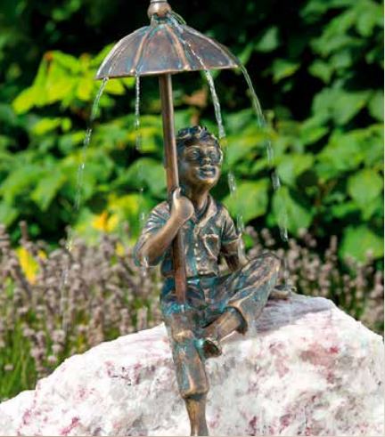 Bronzefigur Flo