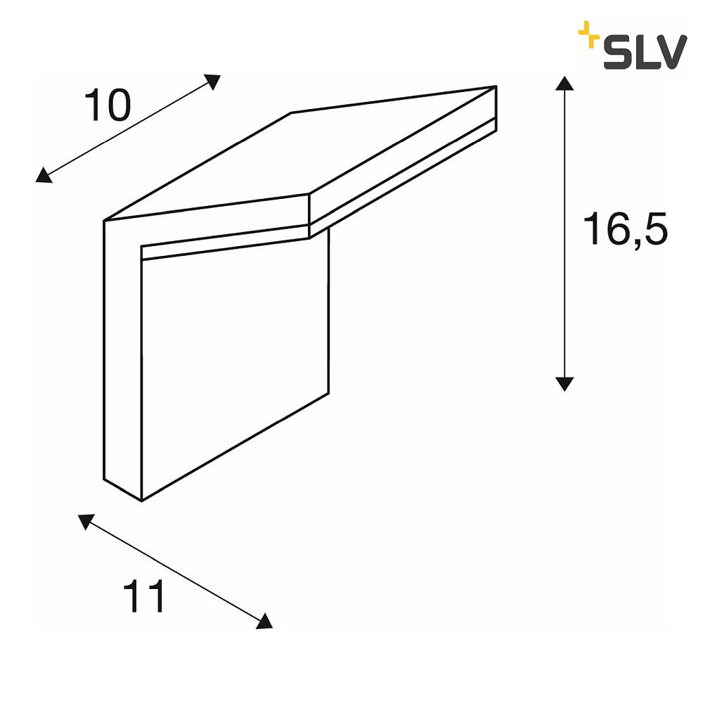 LED Außenwandleuchte ORDI, ohne Sensor, Anthrazit / opal
