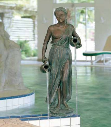 Bronzefigur Kassandra 