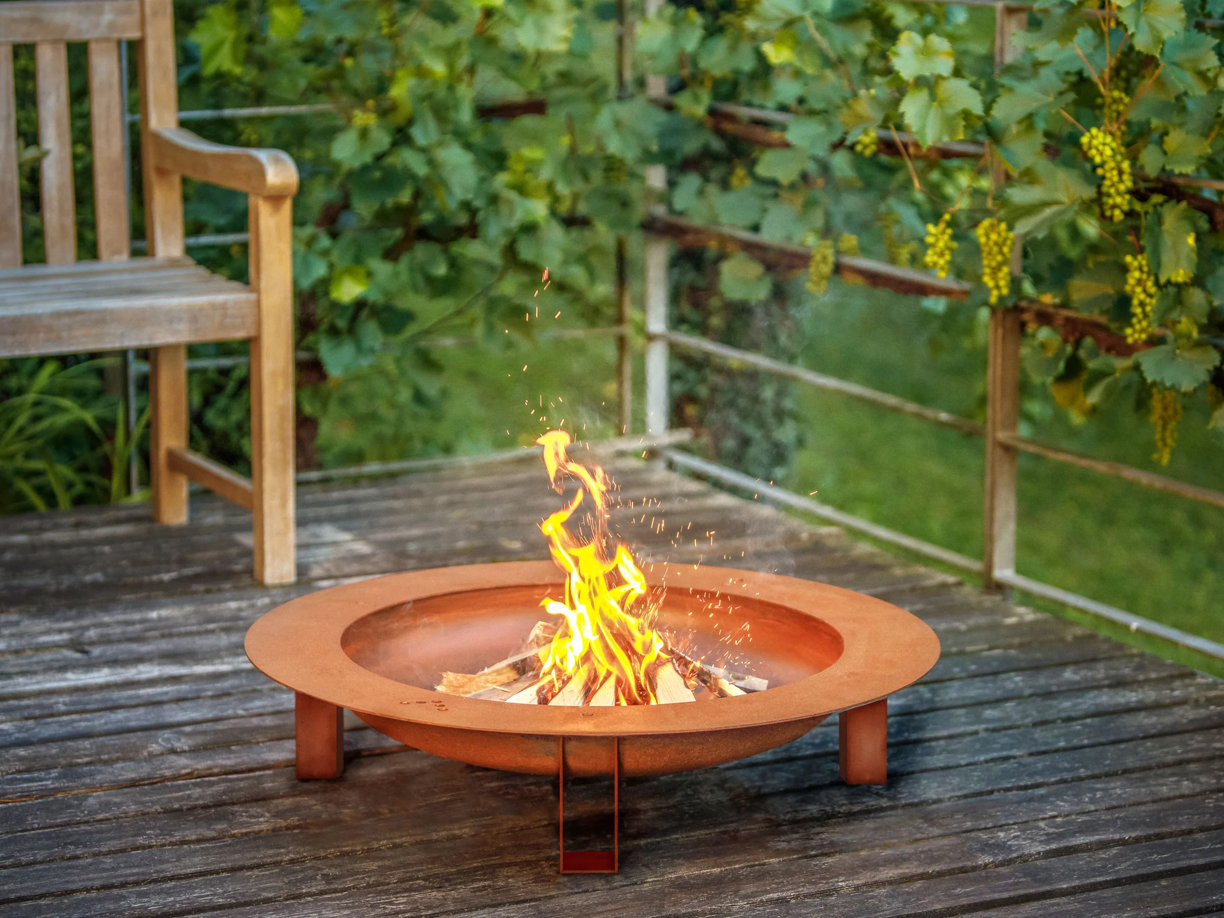 Feuerstelle Moon