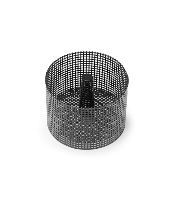 Glas Feuerschale Set Basket Concrete 