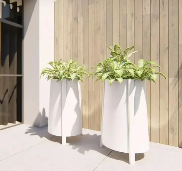 Pflanzkübel Botan aus Aluminium Pflanzkübel Botan aus Aluminium