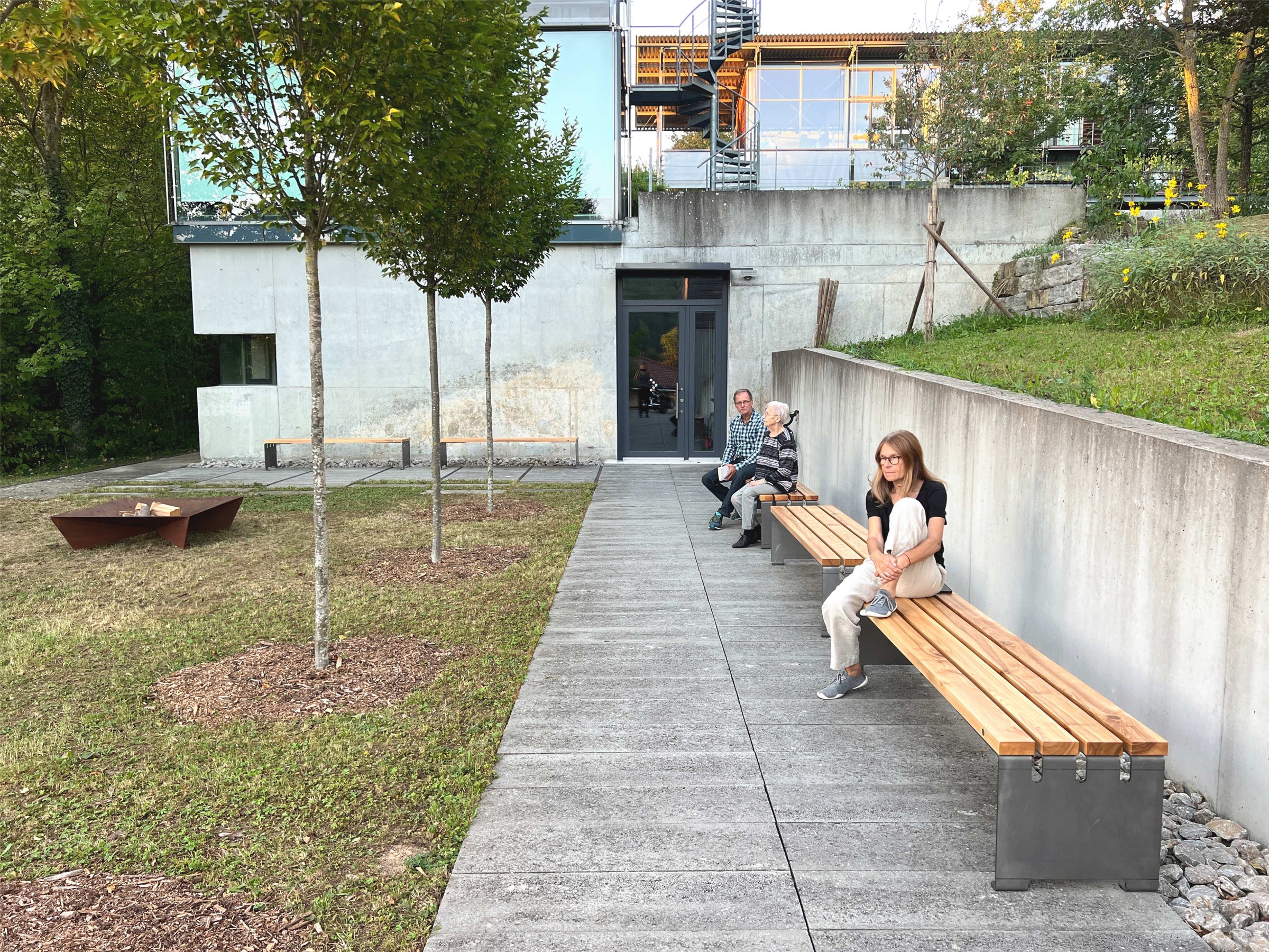 Gartenbank Il Ponte Hockerbank