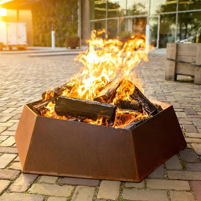 Feuerschale aus Cortenstahl Forma 