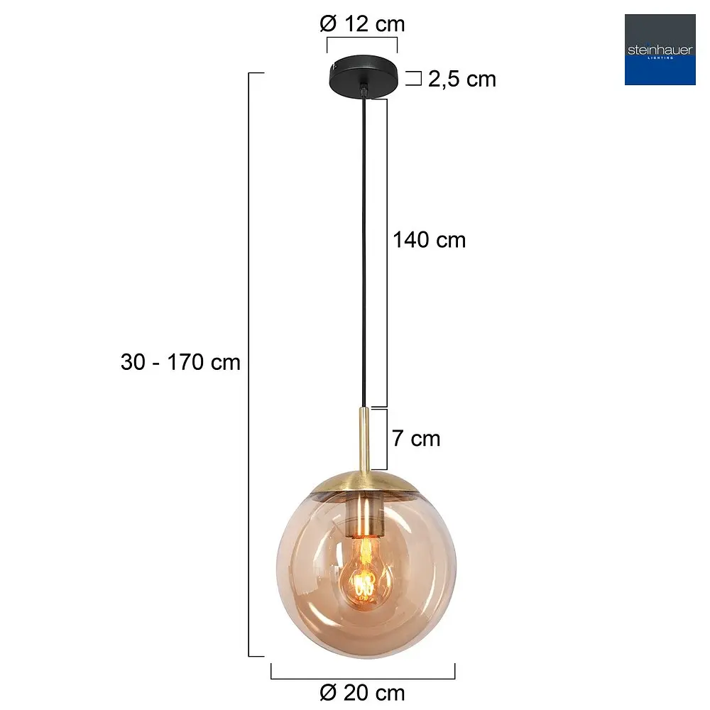 Pendelleuchte BOLLIQUE , Ø 20 cm