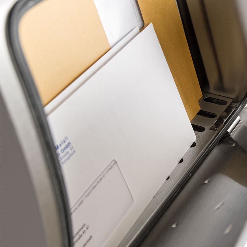 Briefkasten KROSIX mit Zeitungsfach