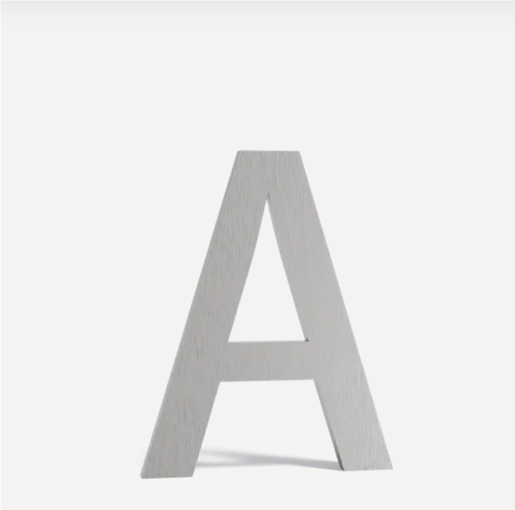 Buchstaben für Briefkästen "A"