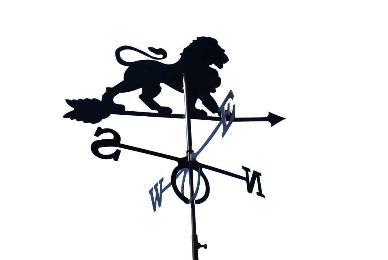 Wetterfahne Löwe