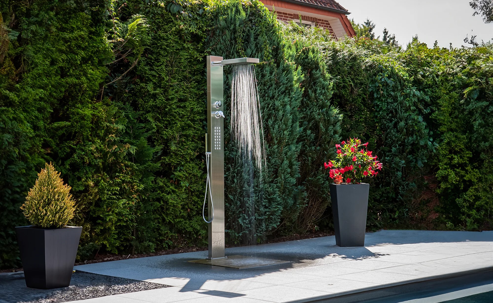 Gartendusche