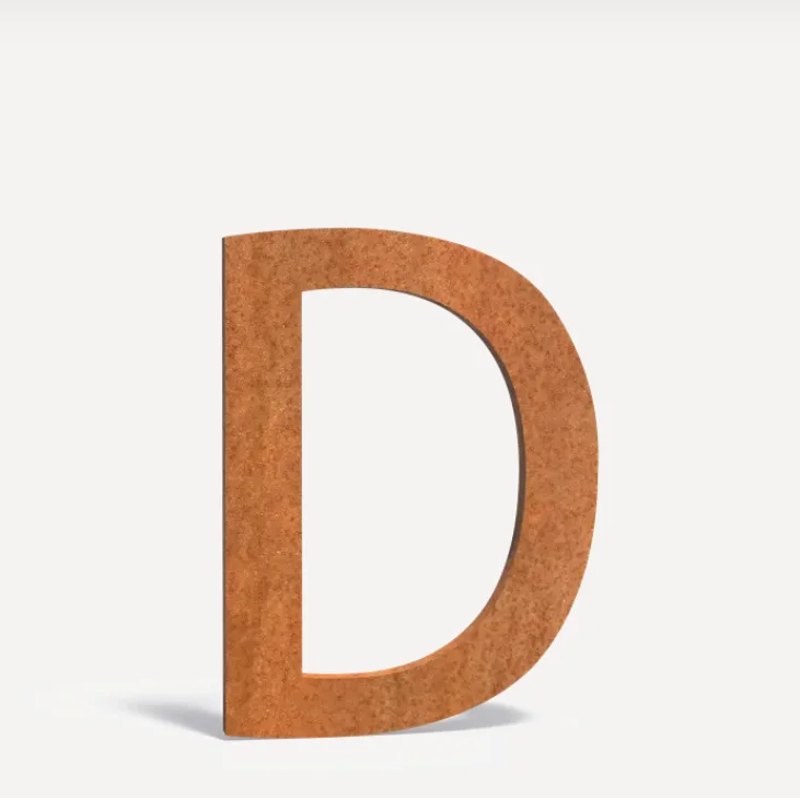 Buchstaben für Briefkästen "D" Buchstaben für Briefkästen "D"