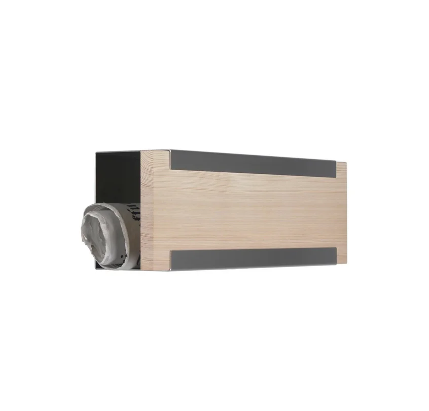 Zeitungsrolle glasnost wood oak heart Zeitungsrolle glasnost wood oak heart