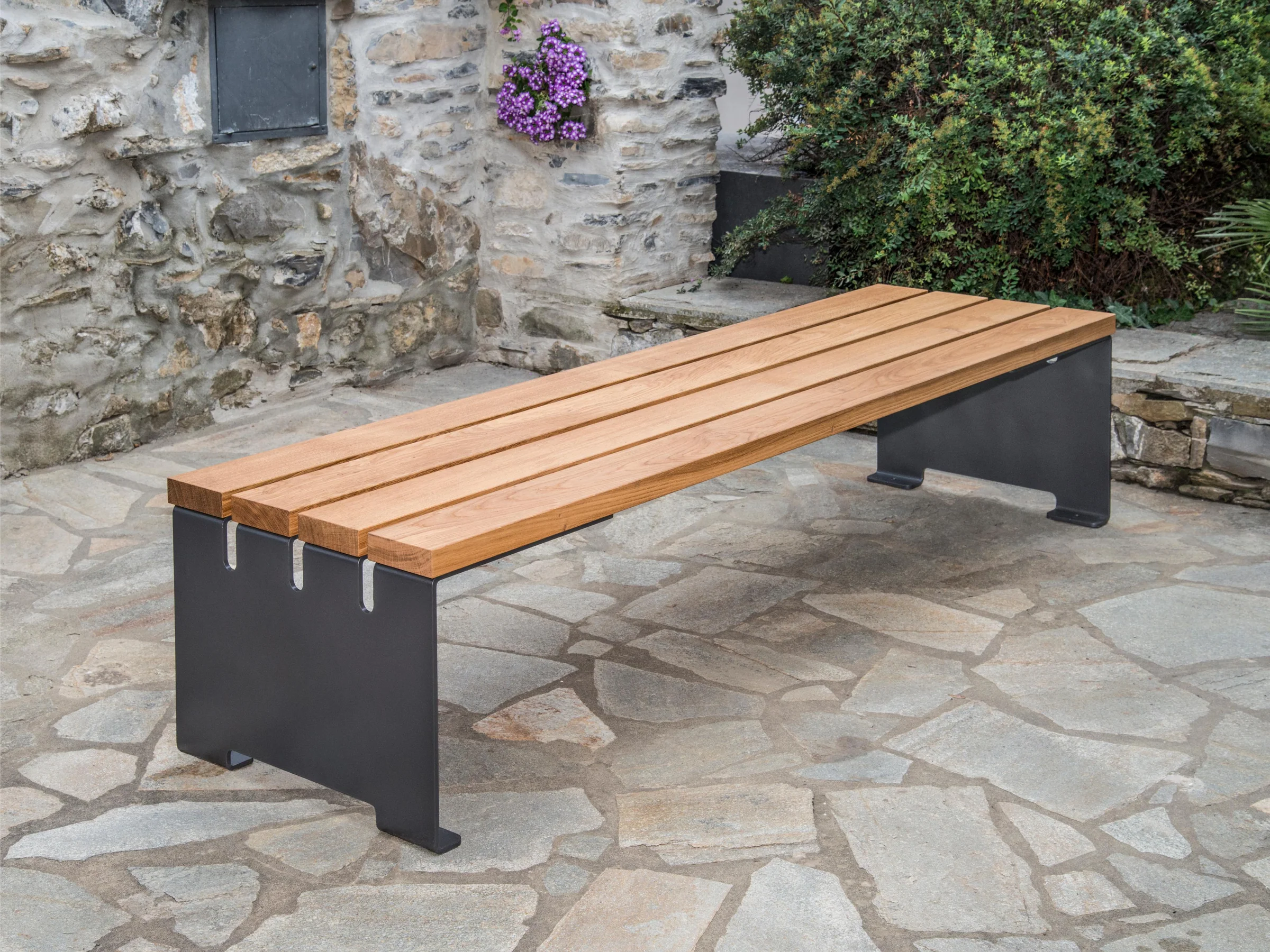Gartenbank Il Ponte Hockerbank