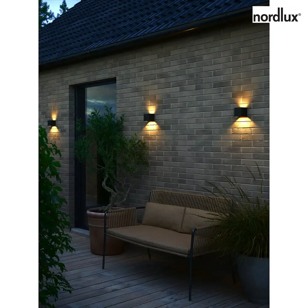 LED Outdoor Wandleuchte MILDA KUBI UP/DOWN LED Outdoor Wandleuchte MILDA KUBI UP/DOWN