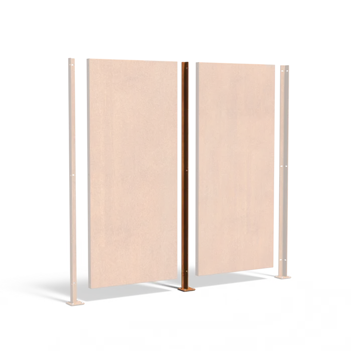Paneele T-halterungen